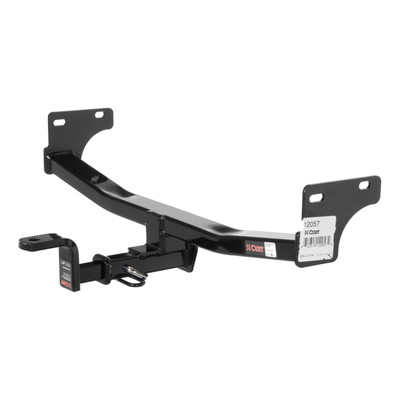 CURT 120573 Class 2 Trailer Hitch with Ball Mount, 1-1/4-In Receiver, Fits Select Jeep Compass, Patriot