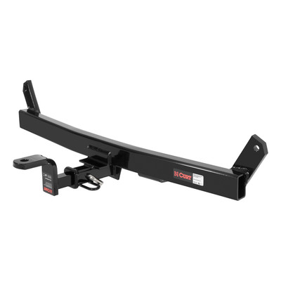 CURT 122113 Class 2 Trailer Hitch with Ball Mount, 1-1/4-In Receiver, Fits Select Volvo 850, C70, S70, V70