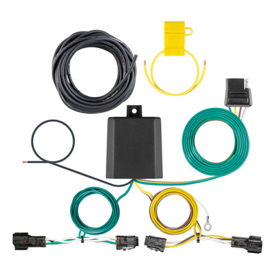 CURT Custom Wiring Harness, 4-Way Flat Output, Select Kia EV6 56499