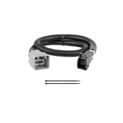 CURT 51526 Quick Plug Electric Trailer Brake Controller Wiring Harness, Select Jeep Wrangler JL, Gladiator