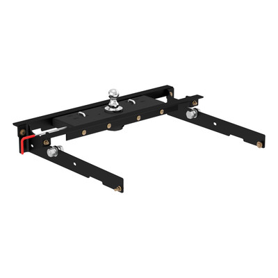 CURT 60723 Double Lock Gooseneck Hitch, 2-5/16-Inch Flip-Over Ball 30K, Fits Select Ford F-150, F-250, F-350
