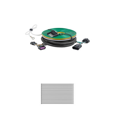 CURT 58927 Custom Towed-Vehicle RV Wiring Harness for Dinghy Towing, Fits Select Cadillac Escalade, Chevy Suburban, Tahoe, GMC Yukon, XL