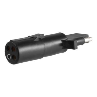 CURT 58414 4-Pin Round Vehicle-Side to 4-Way Trailer Wiring Adapter