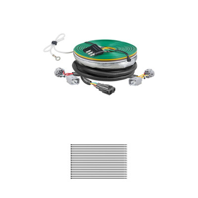 CURT 58939 Custom Towed-Vehicle RV Wiring Harness for Dinghy Towing, Fits Select Jeep Grand Cherokee