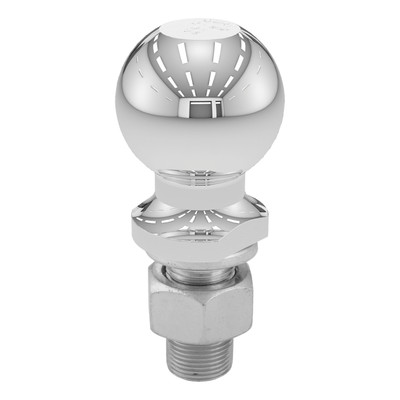 CURT 40167 Chrome Trailer Hitch Ball, 7,500 lbs, 2-5/16-Inch Diameter, 1 x 2-1/8-In Shank