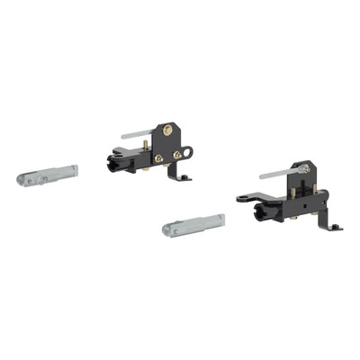 CURT 70127 Custom Tow Bar Base Plate Brackets for Dinghy Towing, Fits Select Ford Ranger