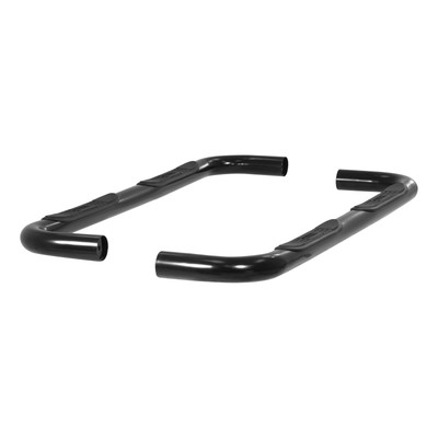 ARIES 202003 3-Inch Round Black Steel Nerf Bars, No-Drill, Fits Select Toyota Tundra