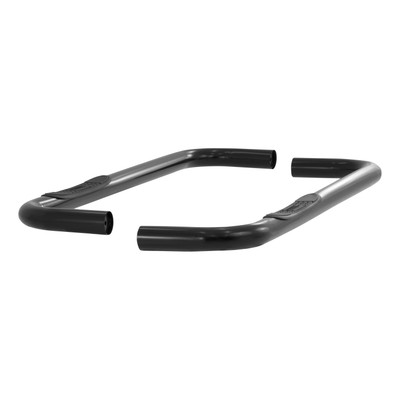 ARIES 204040 3-Inch Round Black Steel Nerf Bars, No-Drill, Fits Select Chevrolet, GMC C, K