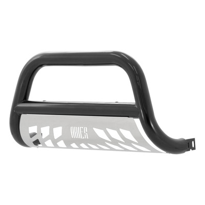 ARIES B35-2002 3-Inch Black Steel Bull Bar, No-Drill, Select Toyota Tacoma