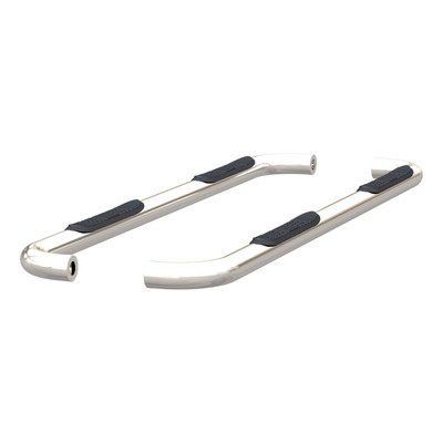 ARIES 205044-2 3-Inch Round Polished Stainless Steel Nerf Bars, No-Drill, Fits Select Ram 1500