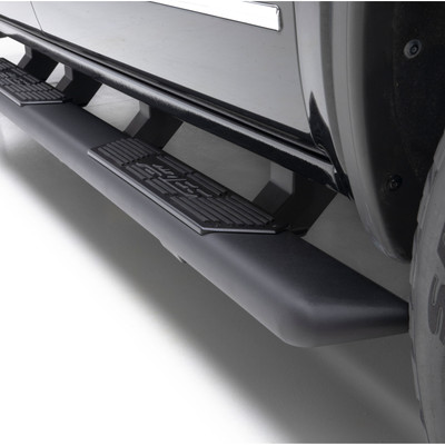 ARIES 2558021 AscentStep Black Steel 5-1/2 x 75-Inch Truck Running Boards, Select Chevrolet Silverado, GMC Sierra 2500, 3500 HD