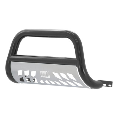 ARIES B35-4009 3-Inch Black Steel Bull Bar, No-Drill, Select Chevrolet, GMC C, K, Suburban, Tahoe