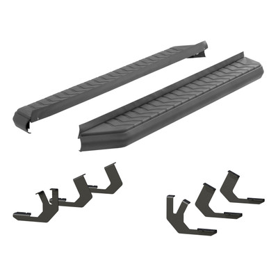 ARIES 2061025 AeroTread 5 x 70-Inch Black Stainless SUV Running Boards, Select Toyota 4Runner