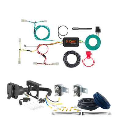 16 - 16 Mazda CX-5 Excluding diesel CURT Trailer Brake Controller 7-Way Upgrade Kit  7WK1799