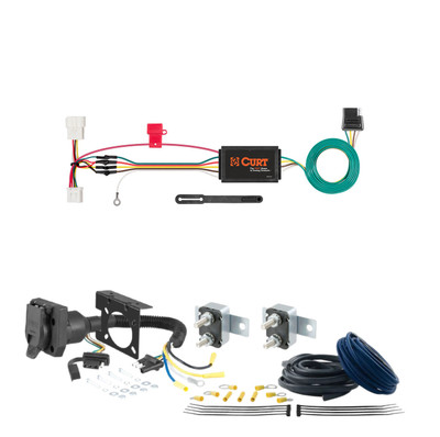 12 - 17 KIA Rio Sedan CURT Trailer Brake Controller 7-Way Upgrade Kit  7WK1608