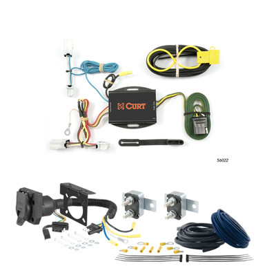07 - 12 Nissan Versa Hatchback CURT Trailer Brake Controller 7-Way Upgrade Kit  7WK2086