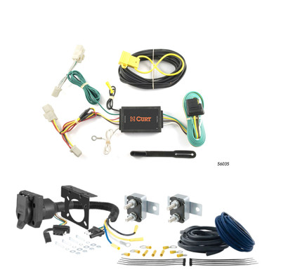 08 - 20 Nissan Rogue Excluding Krom CURT Trailer Brake Controller 7-Way Upgrade Kit  7WK2066