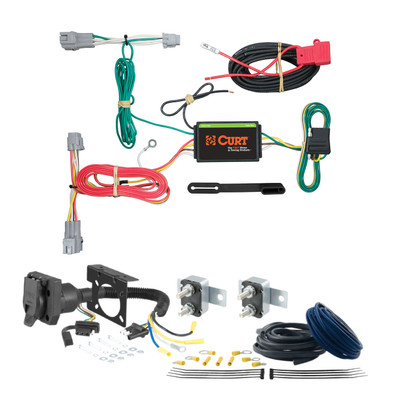 15 - 17 Chrysler 200 CURT Trailer Brake Controller 7-Way Upgrade Kit  7WK624