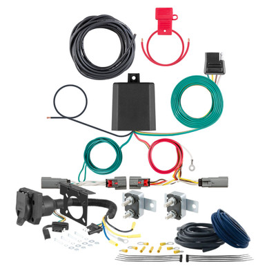 21 - 23 Ford F-150 With factory receiver CURT Trailer Brake Controller 7-Way Upgrade Kit  7WK852