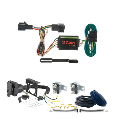 91 - 95 Dodge Grand Caravan Excluding Stow 'n Go CURT Trailer Brake Controller 7-Way Upgrade Kit  7WK701