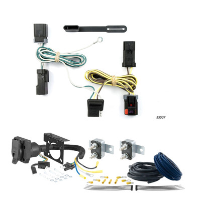 06 - 10 Dodge Charger CURT Trailer Brake Controller 7-Way Upgrade Kit  7WK680