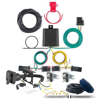 09 - 19 Ford Flex Without dual exhaust CURT Trailer Brake Controller 7-Way Upgrade Kit  7WK934