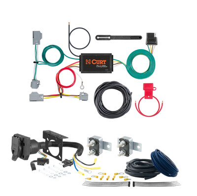17 - 19 Chevrolet Cruze Hatchback, excluding diesel CURT Trailer Brake Controller 7-Way Upgrade Kit  7WK330