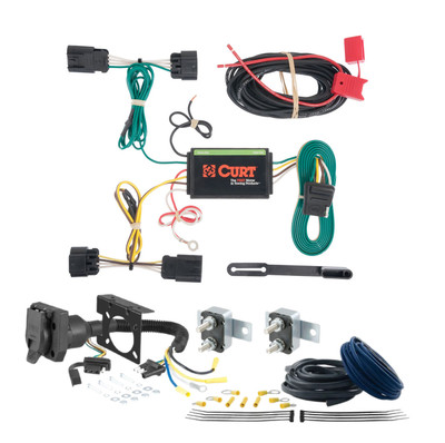 16 - 16 Chevrolet Malibu Limited CURT Trailer Brake Controller 7-Way Upgrade Kit  7WK404