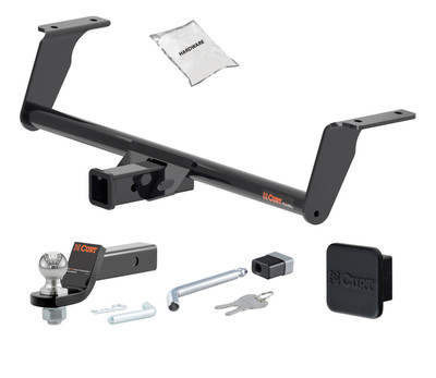 21 - 23 Buick Envision 2in. CURT Trailer Hitch + Ball Mount + Cover + Lock Kit HWA191