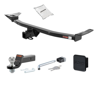 05 - 07 Mercury Montego 2in. CURT Trailer Hitch + Ball Mount + Cover + Lock Kit HWA1940