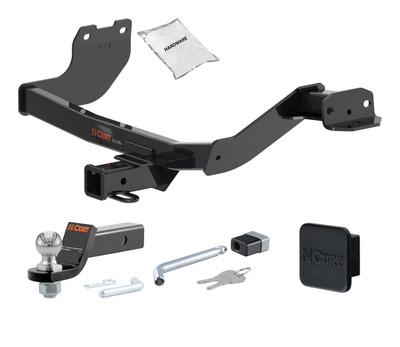 22 - 24 Hyundai Santa Cruz 2in. CURT Trailer Hitch + Ball Mount + Cover + Lock Kit HWA1434
