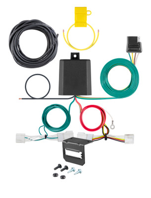 21-24 KIA K5 CURT 4-flat Plug and Play Trailer Wiring