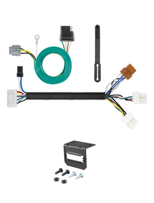 14-21 Infiniti QX60 CURT 4-flat Plug and Play Trailer Wiring