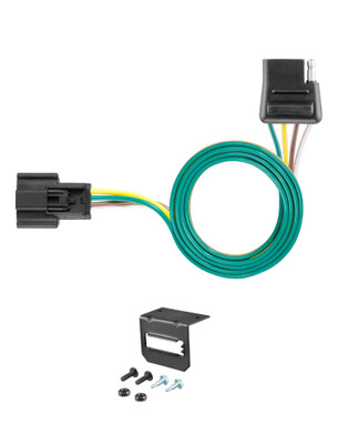 23-24 Cadillac Lyriq CURT 4-flat Plug and Play Trailer Wiring