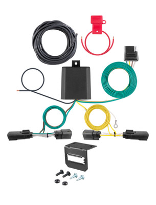 21-24 JEEP Grand Cherokee L CURT 4-flat Plug and Play Trailer Wiring