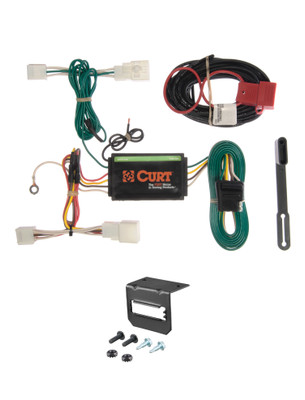 16-16 Lexus IS200t CURT 4-flat Plug and Play Trailer Wiring