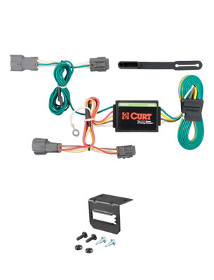 10-19 KIA Soul CURT 4-flat Plug and Play Trailer Wiring