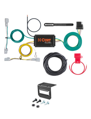 16-24 Chevrolet Malibu Hatchback, excluding Maxx SS  CURT 4-flat Plug and Play Trailer Wiring