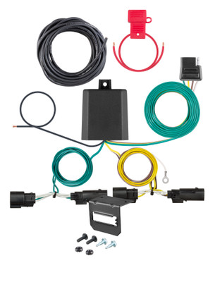 21-24 Chrysler Pacifica CURT 4-flat Plug and Play Trailer Wiring