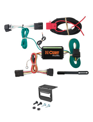 13-16 Buick Encore CURT 4-flat Plug and Play Trailer Wiring
