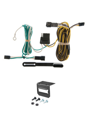 87-96 Chevrolet G-Series Van CURT 4-flat Plug and Play Trailer Wiring