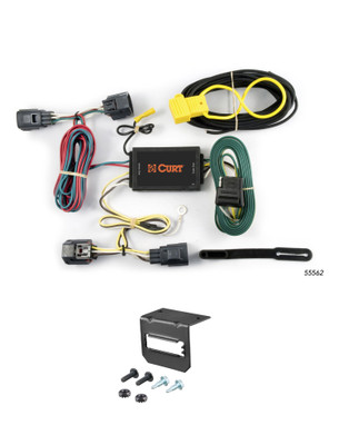 05-08 Dodge Magnum CURT 4-flat Plug and Play Trailer Wiring