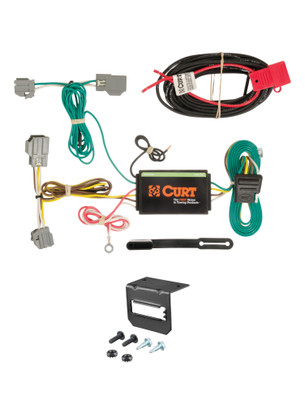 14-20 Chevrolet Impala CURT 4-flat Plug and Play Trailer Wiring