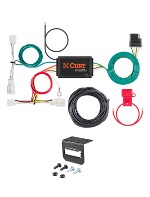 13-18 Lexus ES350 CURT 4-flat Plug and Play Trailer Wiring