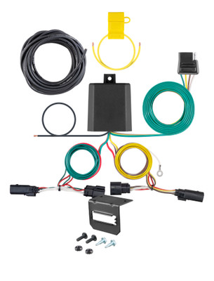 19-22 Chevrolet Trax CURT 4-flat Plug and Play Trailer Wiring