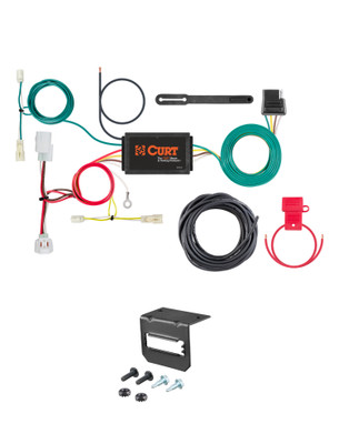 14-17 Mazda 6 Sedan CURT 4-flat Plug and Play Trailer Wiring