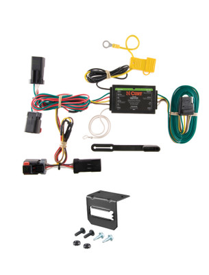 11-14 Chrysler 300 CURT 4-flat Plug and Play Trailer Wiring