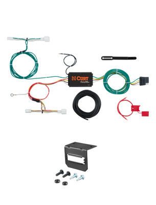 16-21 Mazda CX-3 CURT 4-flat Plug and Play Trailer Wiring
