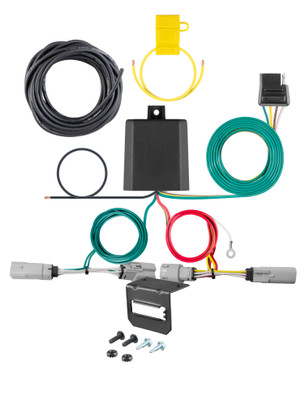 20-24 Lincoln Aviator CURT 4-flat Plug and Play Trailer Wiring