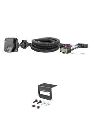 15-20 Ford F-150  Excluding factory receiver CURT 7-way Plug and Play Trailer Wiring